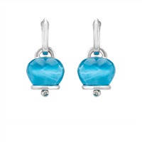 Mono orecchino Chantecler Donna Et Voilà Campanelle in Argento Diamante 43006